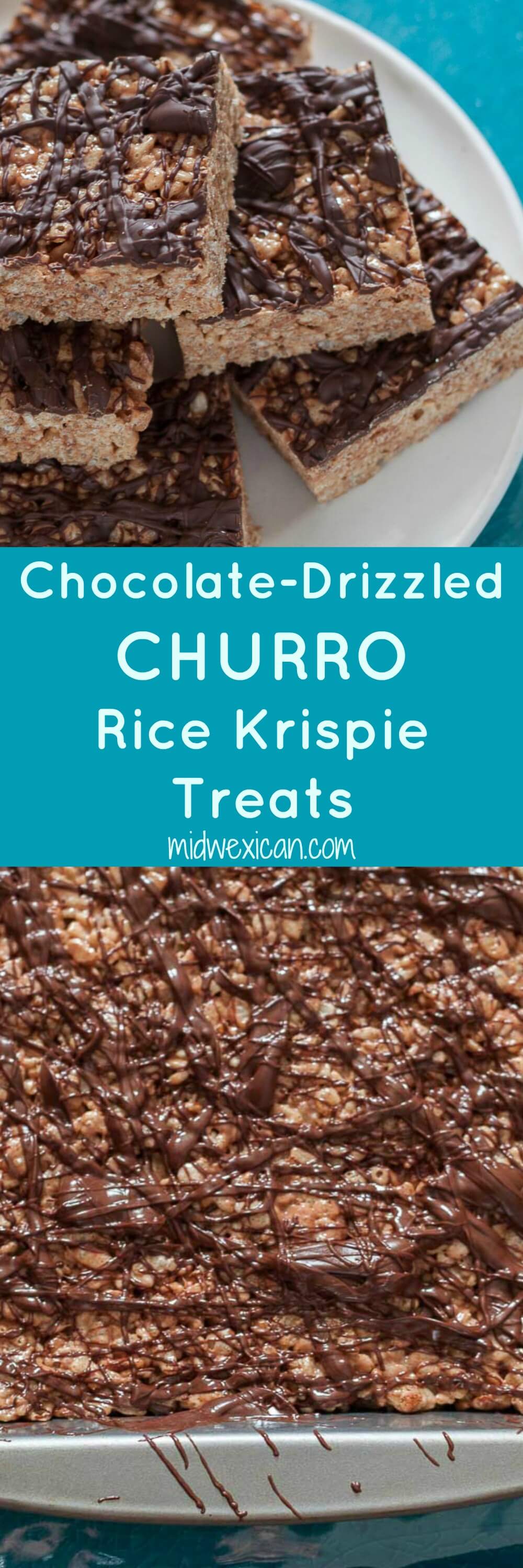 Rice Krispie treats that taste like churros!