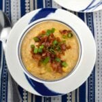 roasted cauliflower and corn chowder