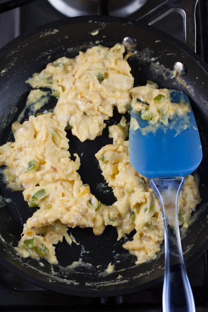 Salsa Scrambled Eggs