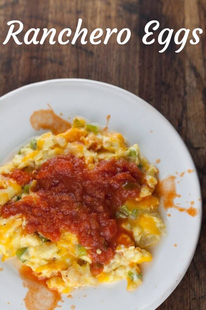 Salsa Scrambled Eggs