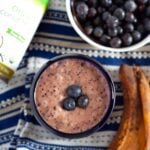 dairy free blueberry banana smoothie