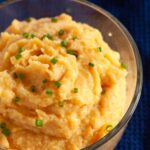 mashed white sweet potatoes
