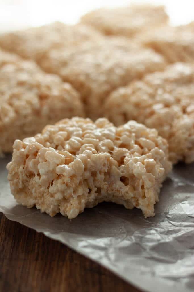 Coconut Rice Krispie Treats