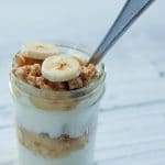 Coconut and Banana Yogurt Parfait