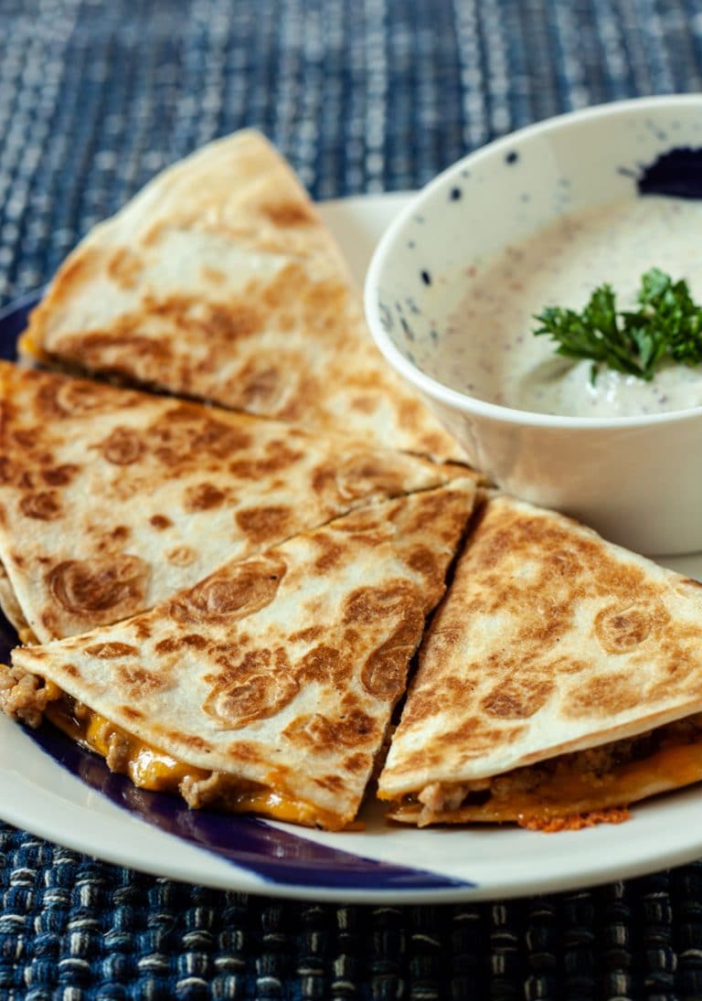 Ground Turkey Quesadilla Midwexican