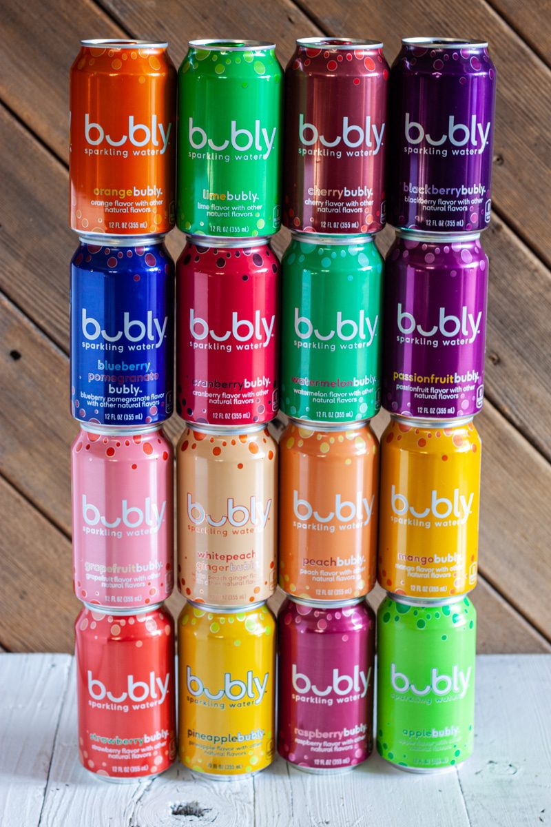 Bubly sparkling water review of all flavors