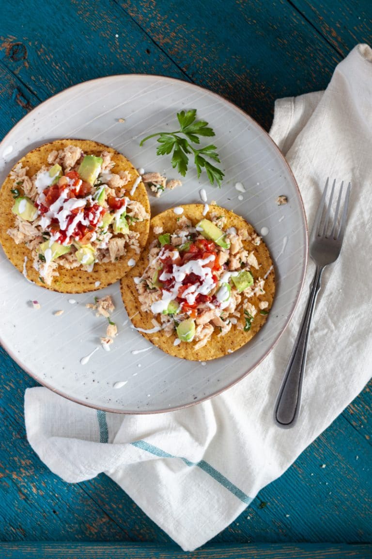 Tuna Tostadas Midwexican