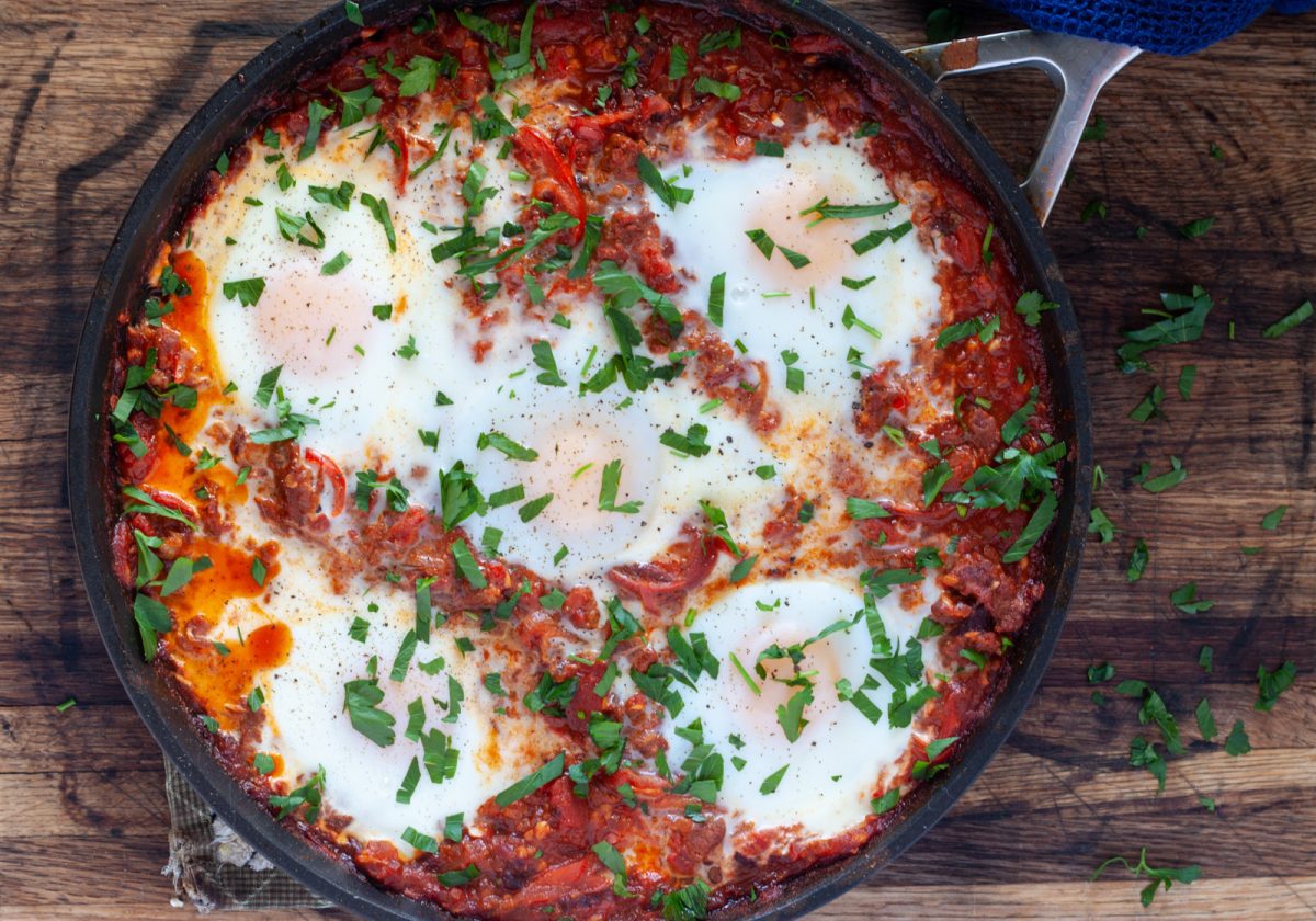 Chorizo Shakshuka