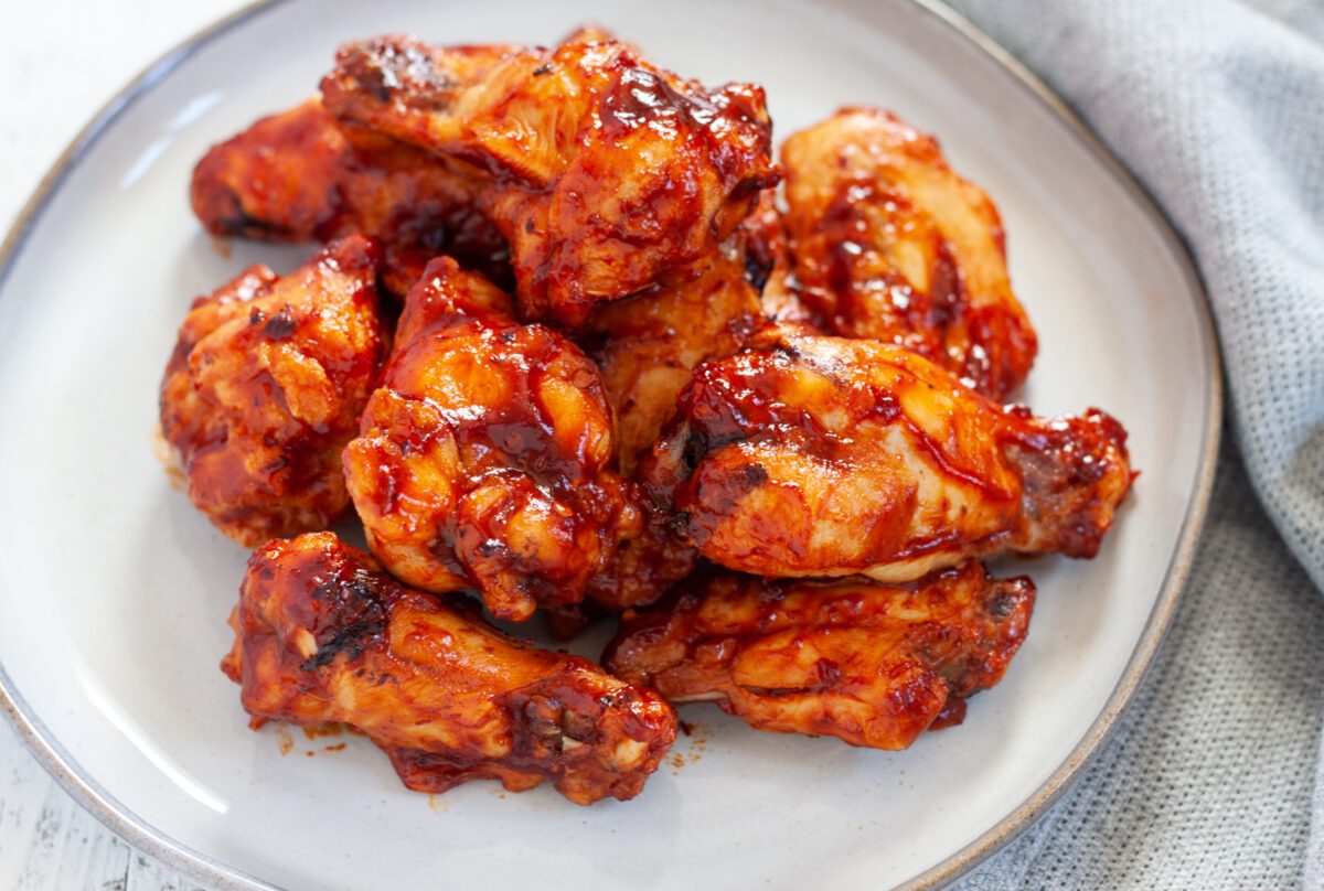 Honey Chipotle Sauced Wings