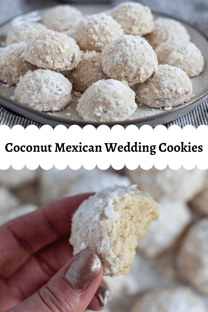 mexican wedding cookies with coconut