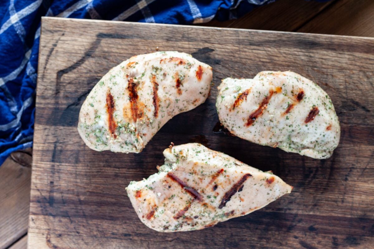 Grilled Ranch Chicken Breasts