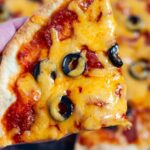 air fryer tortilla pizza