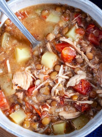 turkey lentil soup