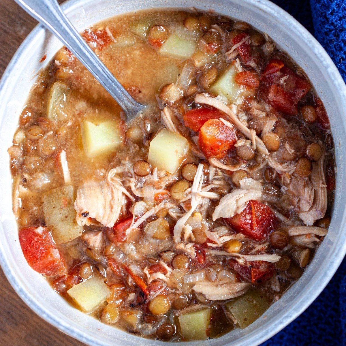 Hearty Turkey Lentil Soup