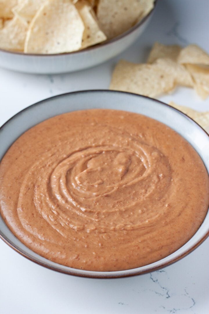 Cheesy Refried Bean Dip Midwexican