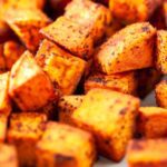Air Fryer Roasted Sweet Potatoes