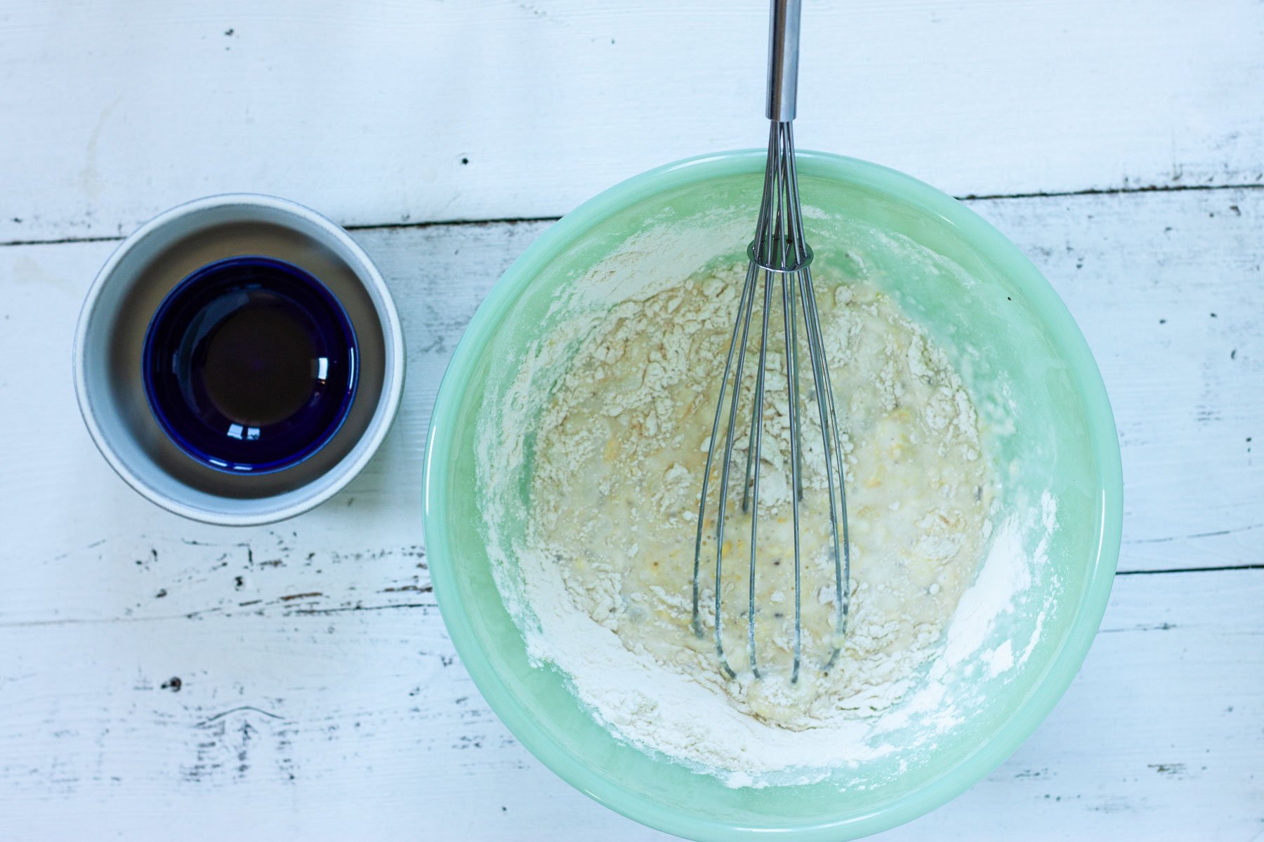 Dutch baby pancake batter.