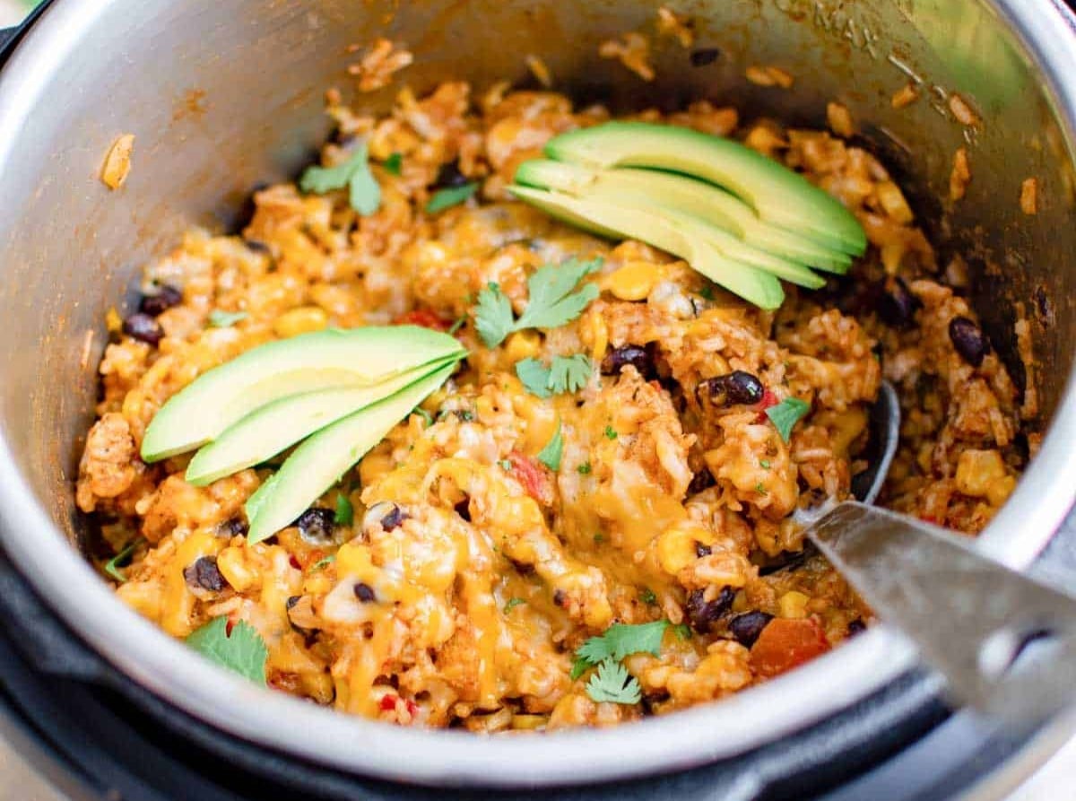 instant pot enchilada rice